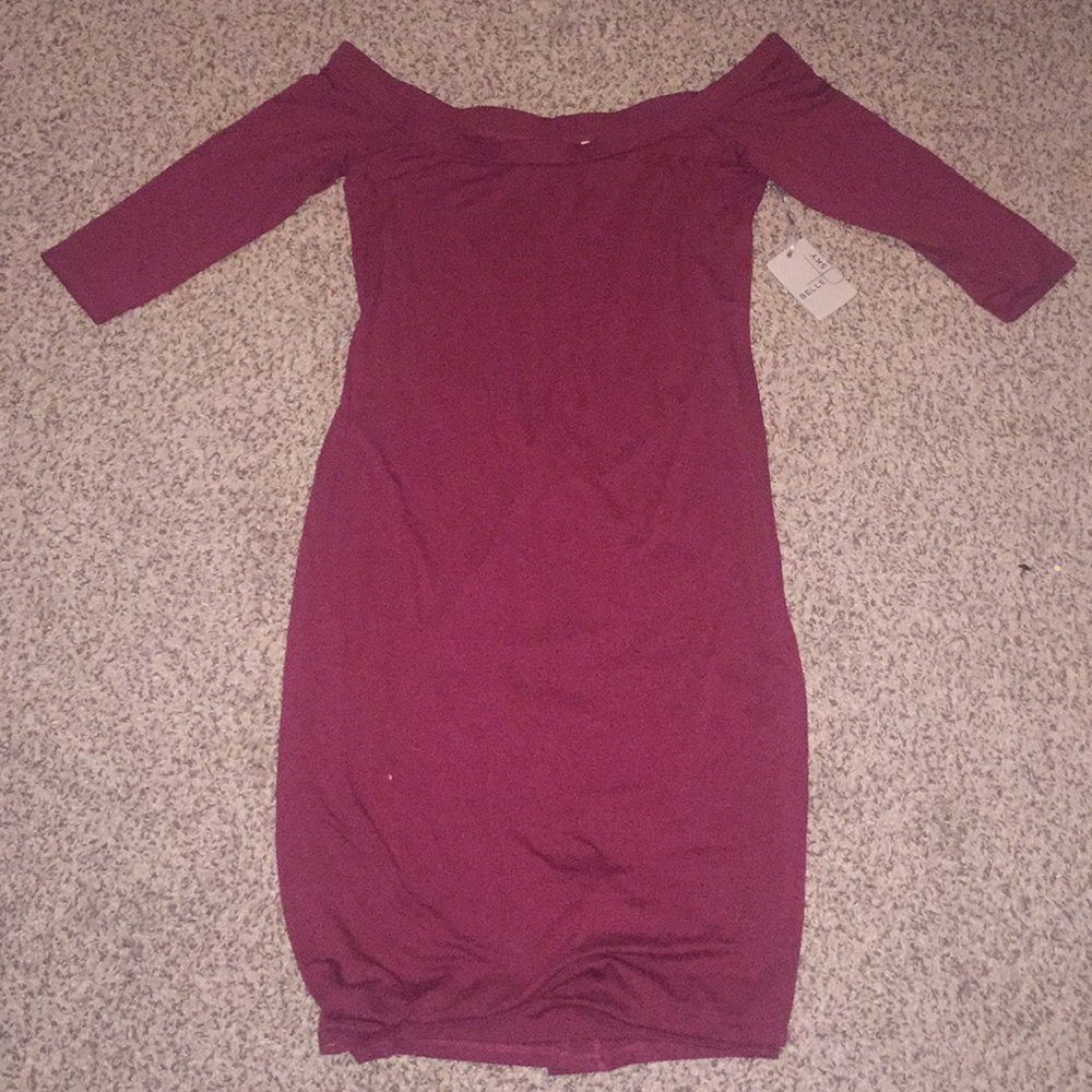 Off the shoulder dress